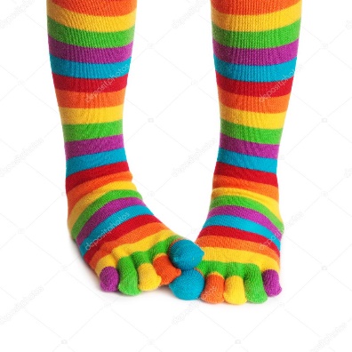 Colorful striped socks Stock Photo by ©Elena Schweitzer 8334080