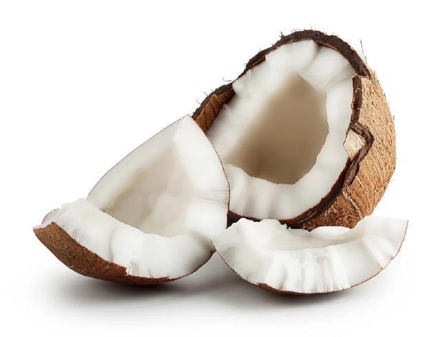 kokosový orech - kalórie, kJ a nutričné hodnoty | KalorickéTabuľky.sk